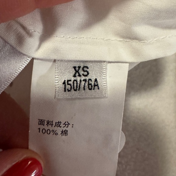 Zhang White Off-Shoulder Women's Top - Picture 5 of 10